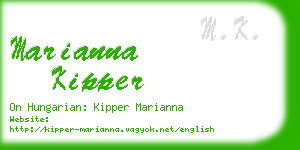 marianna kipper business card